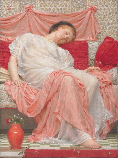Jasmim (óleo sobre tela) de Albert Joseph Moore