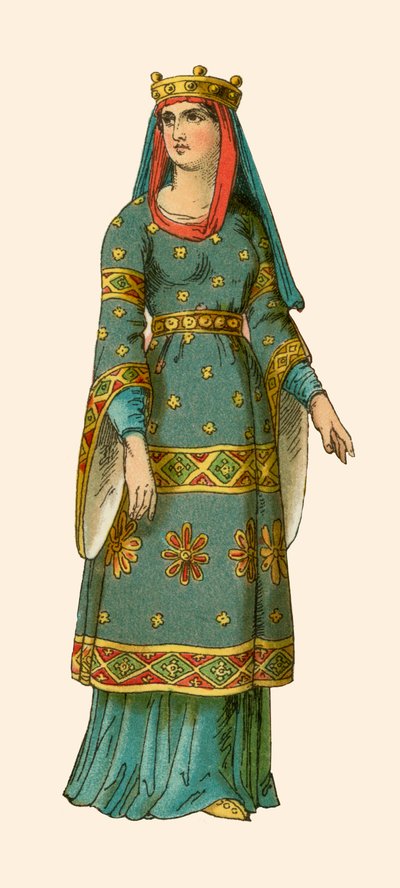 Cunegonda, consorte do Imperador Henrique II de Albert Kretschmer