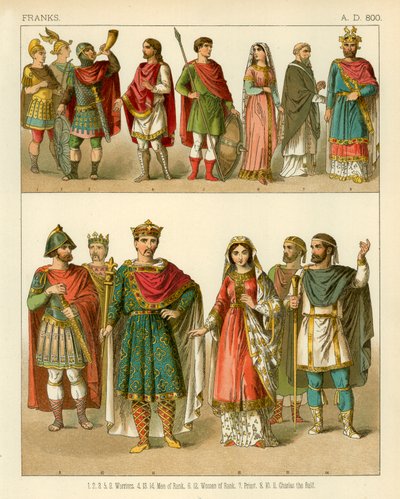 Francos 800 AD de Albert Kretschmer