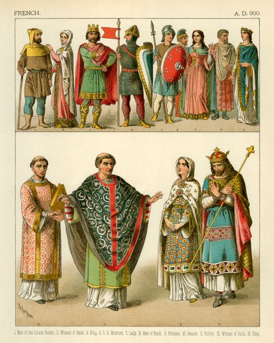 Francês 900 AD de Albert Kretschmer