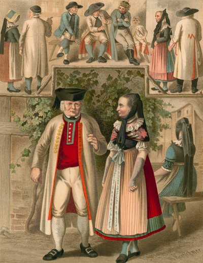 Traje alemão, Braunschweig de Albert Kretschmer