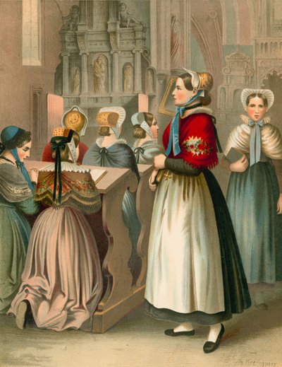 Traje alemão, Hannover, Osnabruck de Albert Kretschmer