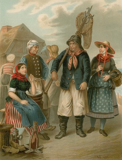 Traje alemão, Schleswig-Holstein, E as costas de Albert Kretschmer