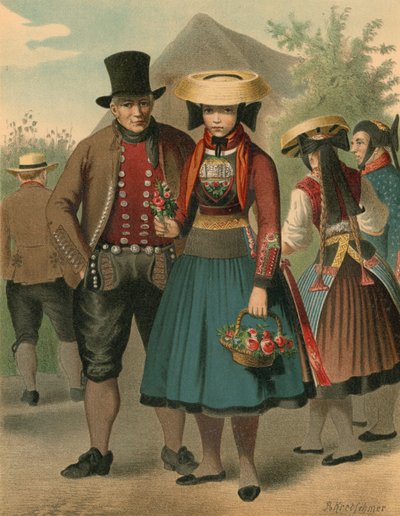 Traje alemão, Vierlande de Albert Kretschmer