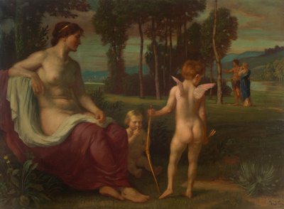 Cupido e Psique de Albert Lang