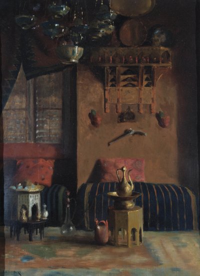 Sala de fumantes Sir Richard Burtons, 1889 de Albert Letchford