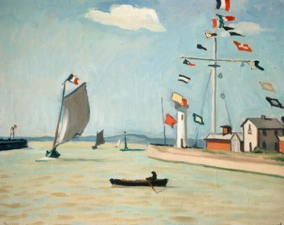 O porto de Honfleur de Albert Marquet