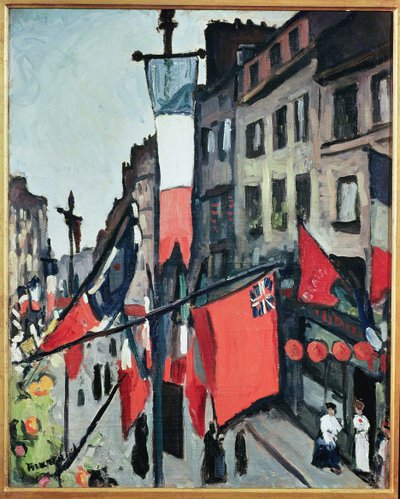 14 de Julho em Le Havre de Albert Marquet