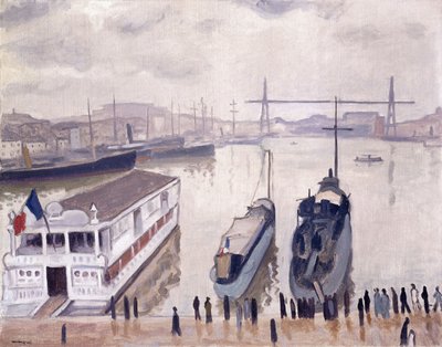 Le Cercle Nautique, Marselha de Albert Marquet