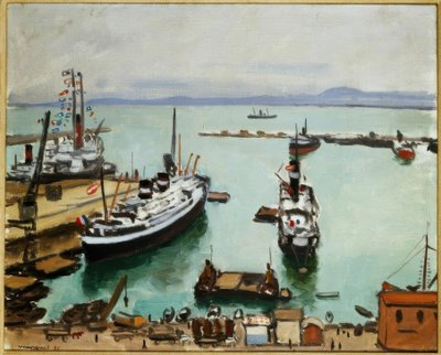 O porto de Argel de Albert Marquet