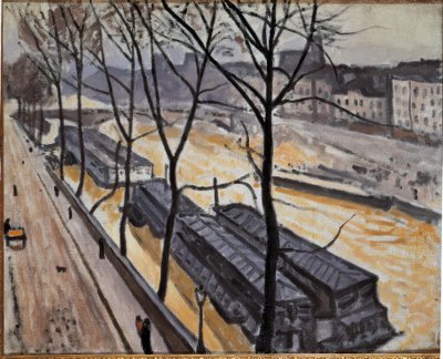 Paris no inverno (Quai de Bourbon) de Albert Marquet