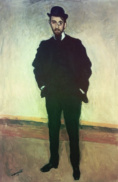 Retrato de Andre Rouveyre de Albert Marquet