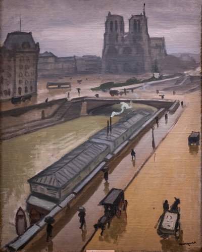 Dia de chuva. Notre-Dame de Paris de Albert Marquet
