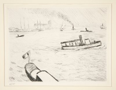 Reboque em Hamburgo de Albert Marquet