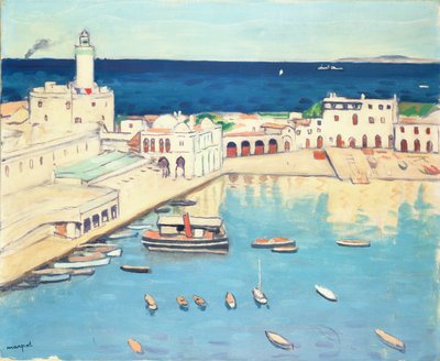 O Almirantado em Argel de Albert Marquet