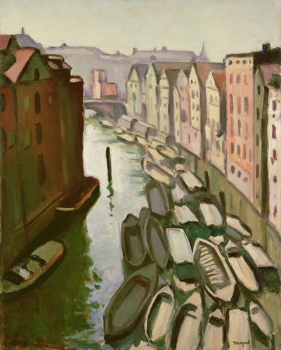 As Docas em Hamburgo de Albert Marquet