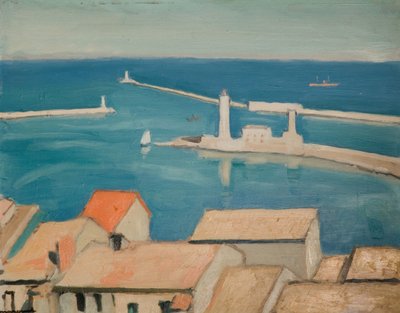 The Port Of This, Marselha, 1924. de Albert Marquet