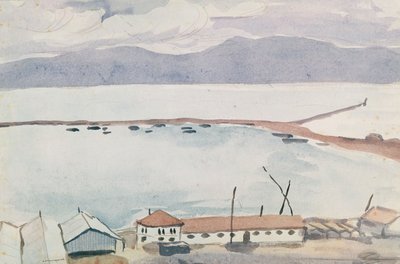 O Porto de Bougie, Argélia de Albert Marquet