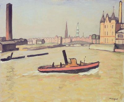 O Porto de Hamburgo de Albert Marquet