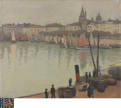 O porto de La Rochelle de Albert Marquet