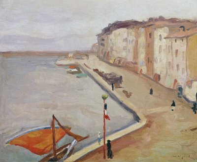 O Porto de Saint-Tropez de Albert Marquet