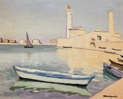O Porto de Sete (óleo sobre tela) de Albert Marquet