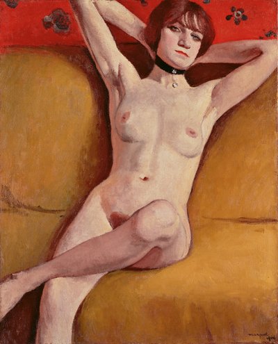 Mulher num Divã de Albert Marquet