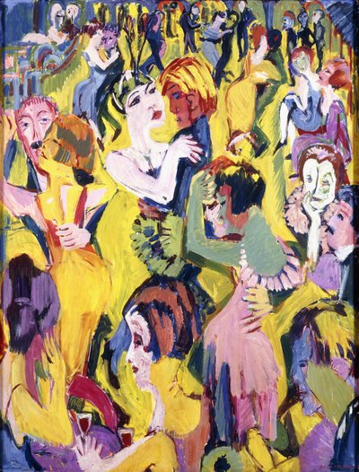 Véspera de Ano Novo em Mendrisio, 1926 de Albert Muller