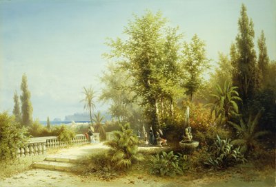 Uma vista de Trieste de Albert Rieger