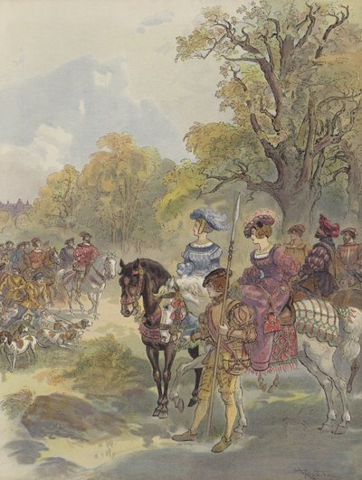 Caça Real de Albert Robida