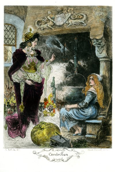 Cinderela de Albert Robida