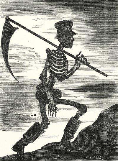 Morte (gravura) de Albert Robida