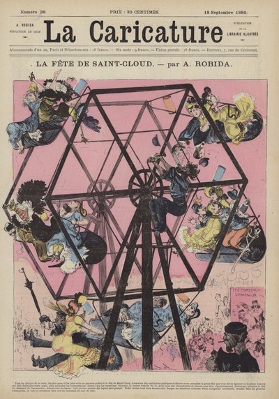 A festa de Saint-Cloud de Albert Robida