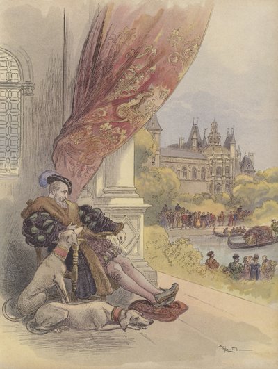 Os últimos dias de François I de Albert Robida