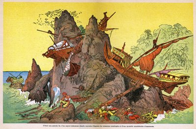 Sindbad, o marinheiro de Albert Robida