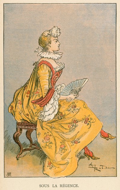 Sob o Regence de Albert Robida