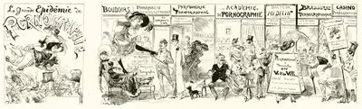 A grande epidemia de pornografia de Albert Robida