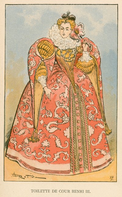 Sanita de tribunal Henri III de Albert Robida