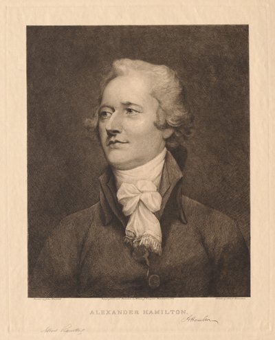 Alexander Hamilton, 1895. de Albert Rosenthal