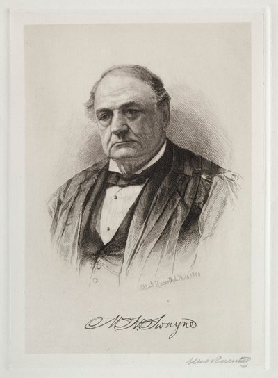 WH Swayne, 1890. de Albert Rosenthal
