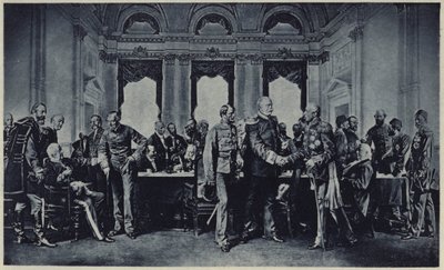 O Congresso de Berlim (litho) de Albert Sauvert