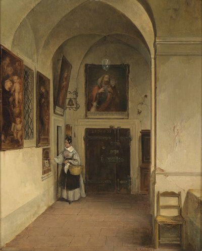 No claustro de Albert Schindler