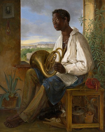 Retrato de Emmanuel Rio, 1836. de Albert Schindler