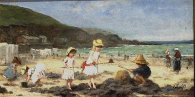Os nossos vizinhos à beira-mar, Granville, França de Albert Snr. Ludovici