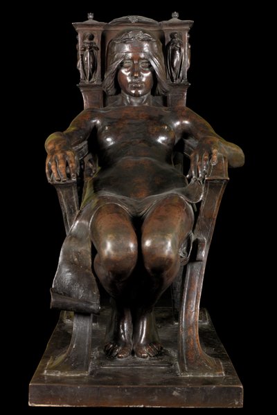O Espírito de Contemplação (bronze) de Albert Toft