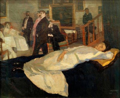Atelierszene de Albert Weisgerber