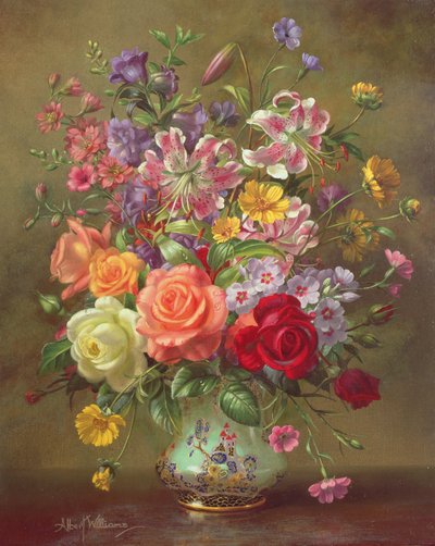 AB316 Um Arranjo Floral De Verão, 1996 de Albert Williams
