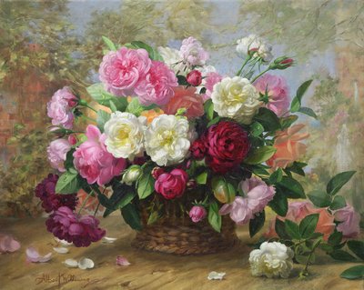 Beleza Celestial numa Rosa de Verão de Albert Williams