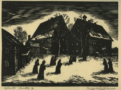 Claustros Ephrata de Albert Winslow Barker
