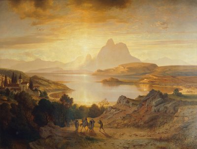 Lago Lugano de Albert Zimmermann